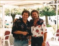 Frank mit Andi Borg