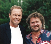 Frank mit Peter Kraus