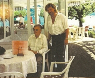 Frank mit Karl-Heinz Bhm